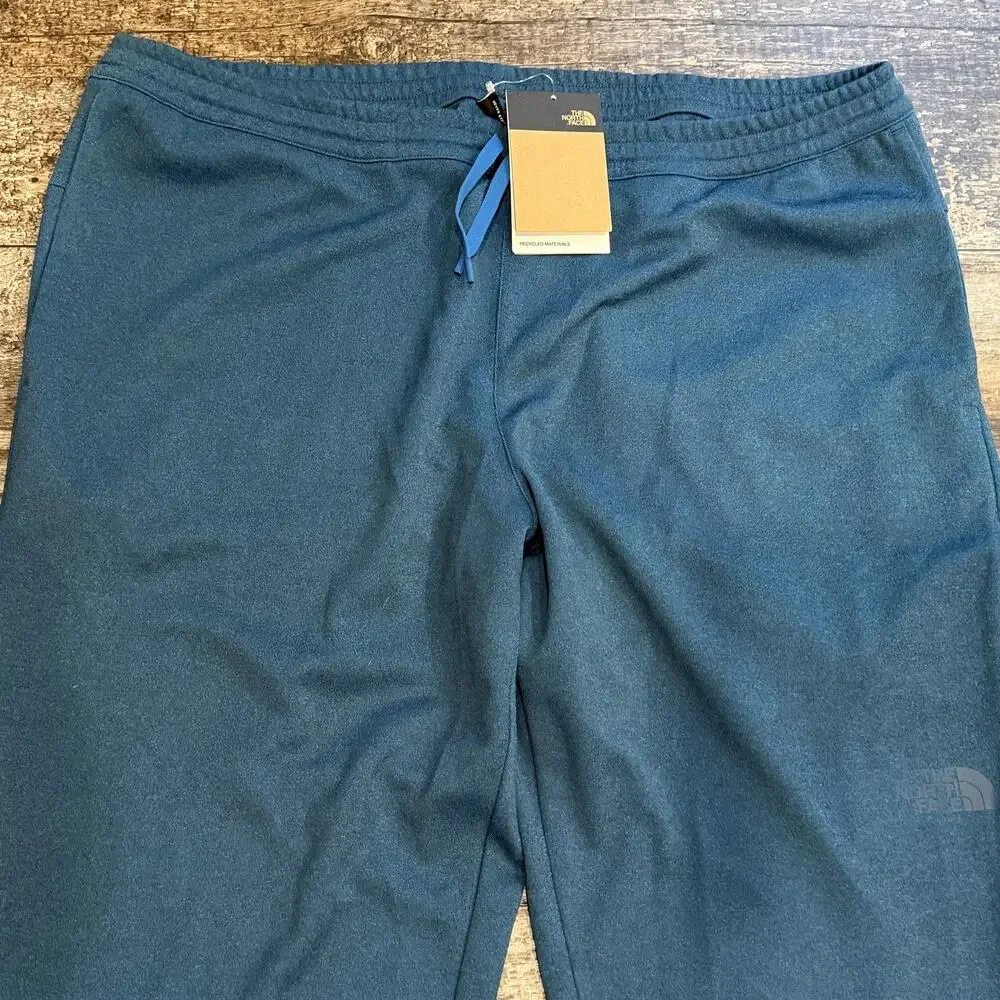 The North Face Jogger Pants Men 2XL Banff Blue Heather Big Pine Pocket Comfy NEW
